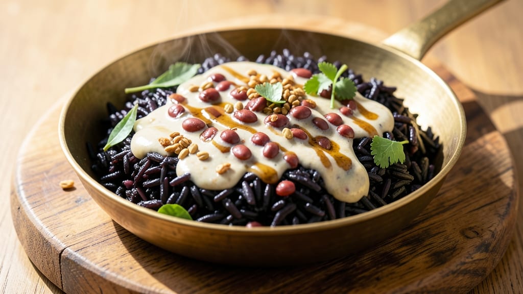 Black Rice South Indian Recipe: Fragrant Lentil and Herb One-Pot Harmony