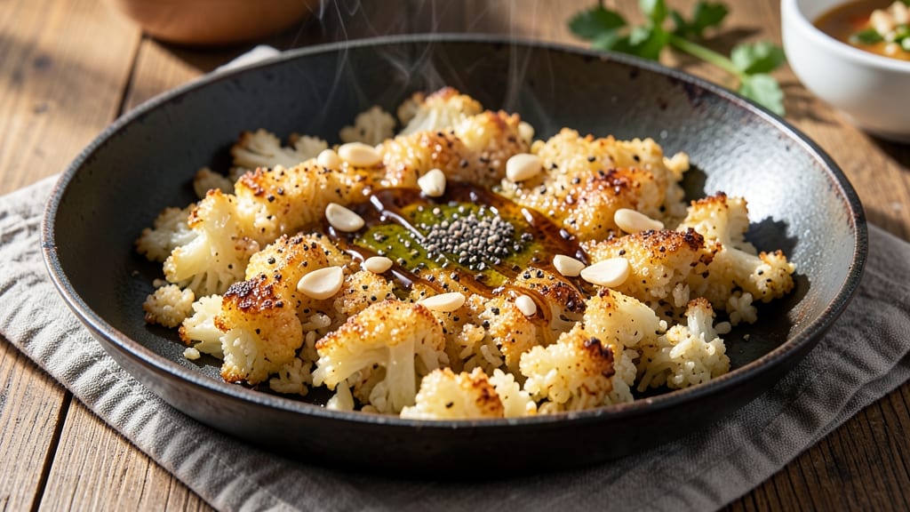 Cauliflower Rice Recipe Youtube: Crispy-Topped, Low-Carb Stir-Fry Side
