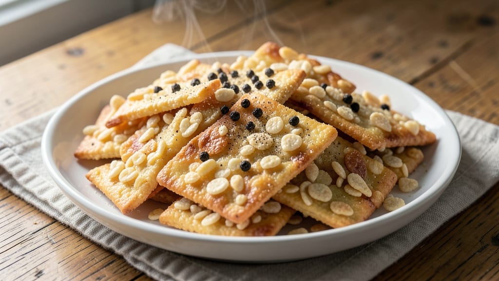 Cheddar Cheese Crackers Recipe with Rice Krispies: Buttery Crunch With Sharp Cheese Bites