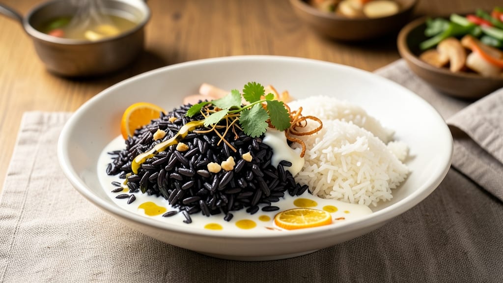 Black Rice and Coconut Milk Recipe: Fragrant Jasmine Infusion with Nutty Depth