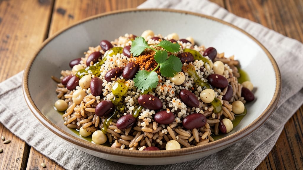 Brown Rice Quinoa Beans Recipe: Protein-Packed One-Pot with Toasted Nutty Depth