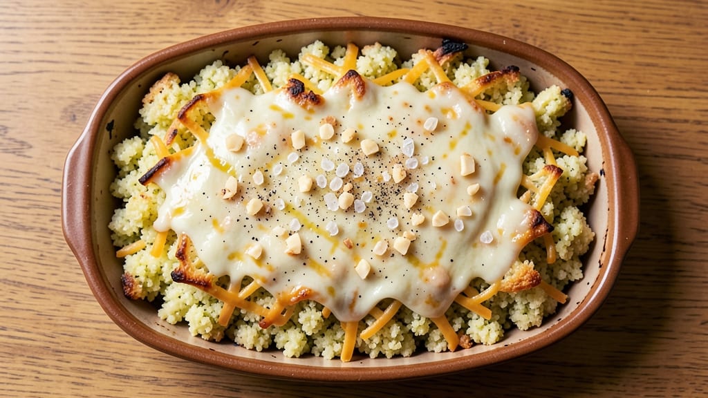 Cauliflower Rice Bake Recipe: Crispy Topped Comfort in 20 Minutes