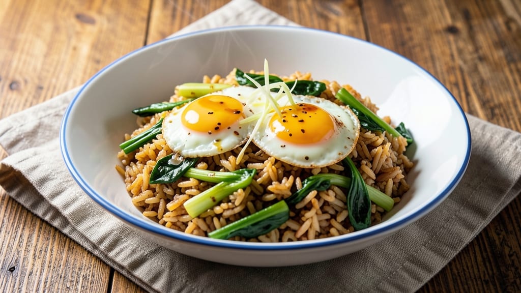 Bok Choy Fried Rice Recipe: Wok-Tossed Greens and Eggs in 20 Minutes