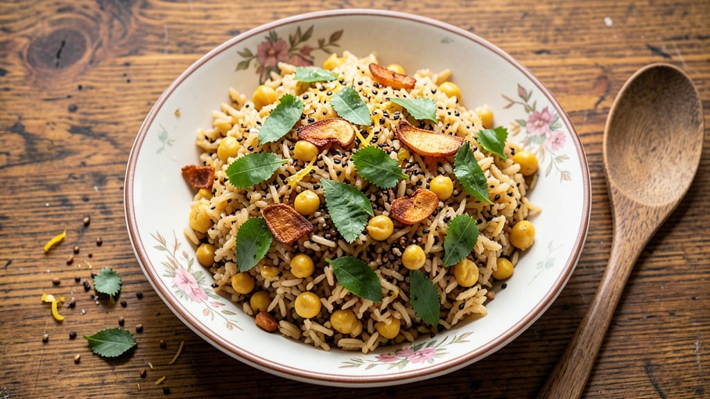 Brinji Rice Recipe Venkatesh Bhat: South Indian Crispy-Crown Comfort in One Pan