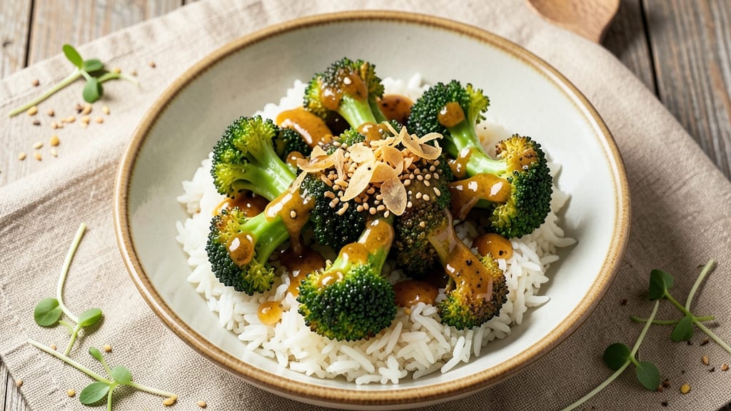 Broccoli Rice Bowl Recipe: Crispy-Topped Veggie Powerhouse in 20 Minutes