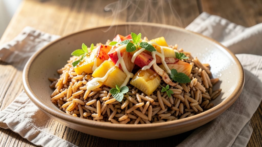 Brown Rice and Pineapple Recipe: Sweet-Tangy Fusion With Toasted Coconut Crunch