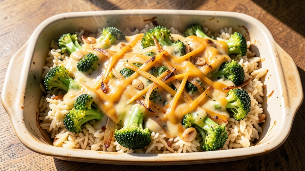 Broccoli Rice Casserole Recipe Pioneer Woman: Crispy Top Cheese Magic in One Dish