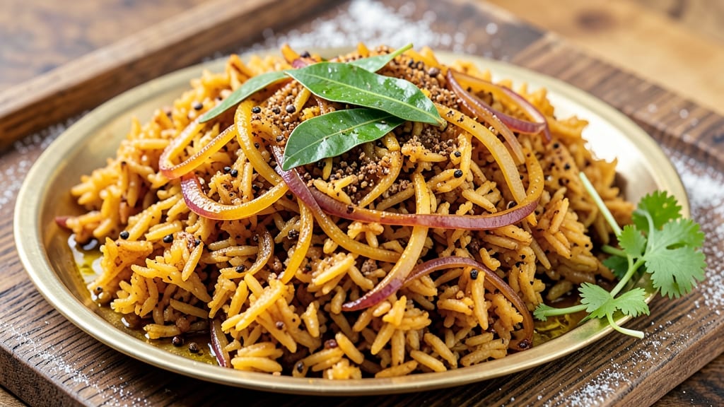 Indian Broken Rice Recipe: Fragrant Lemon-Turmeric Fried Rice with Crispy Edges