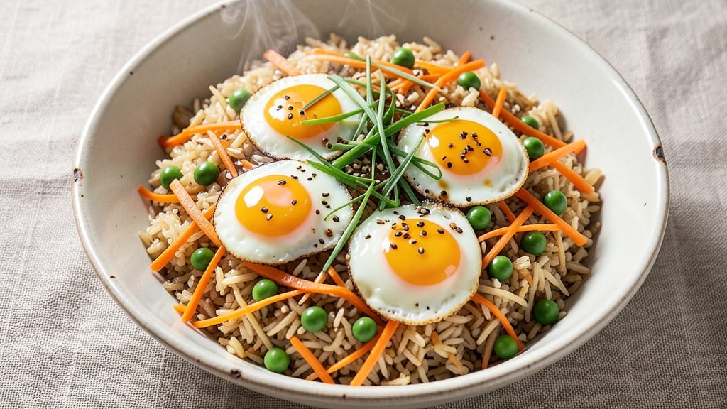 Chef Fried Rice Recipe: Wok-Hei Crispy Edges and Eggy Richness