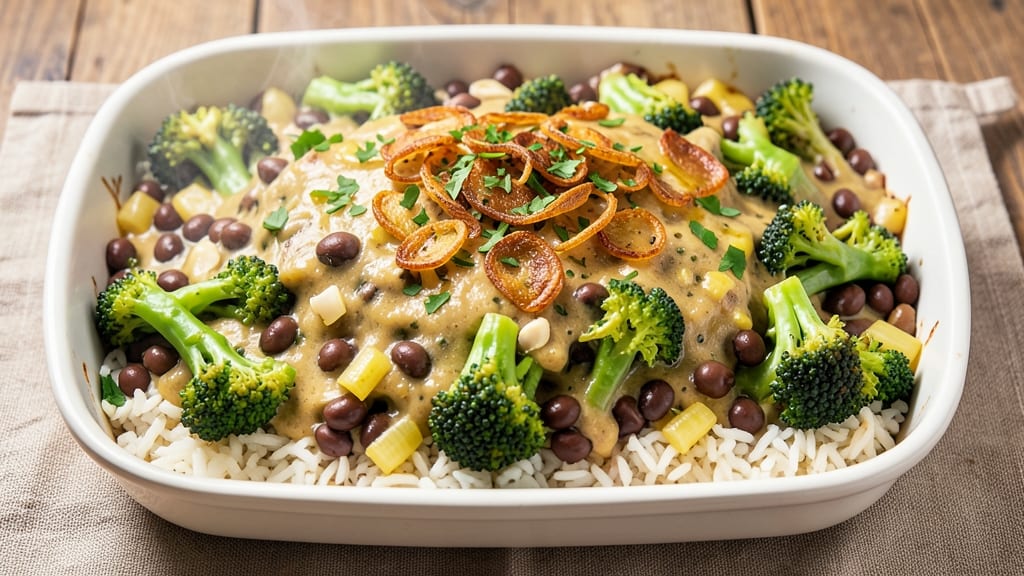 Black Eyed Pea Restaurant Broccoli Rice Casserole Recipe: Smoky Cajun Crunch Over Creamy Cheese