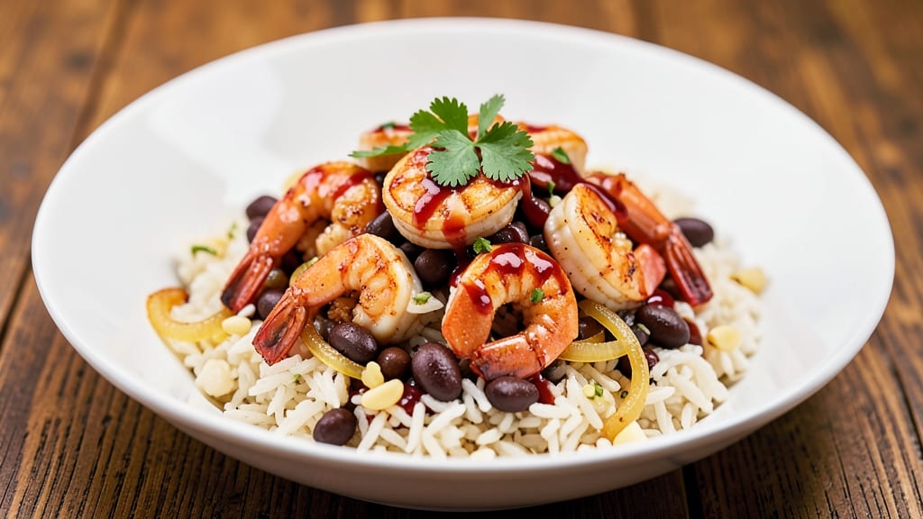 Black Beans, Rice, and Shrimp Recipe: One-Pot Cajun Spice Harmony
