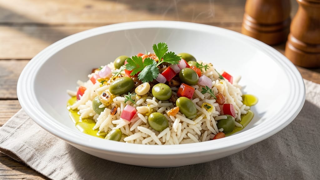 Canned Fava Beans and Rice Recipe: Mediterranean-Inspired One-Pot Protein