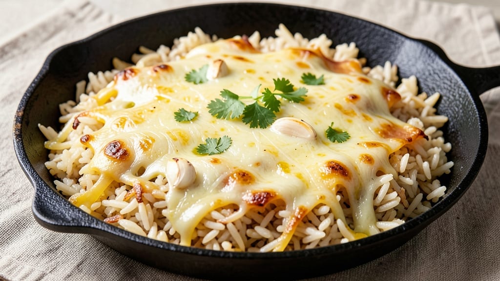 Cheesy Spanish Rice Recipe: Melty Queso Magic in One Pot