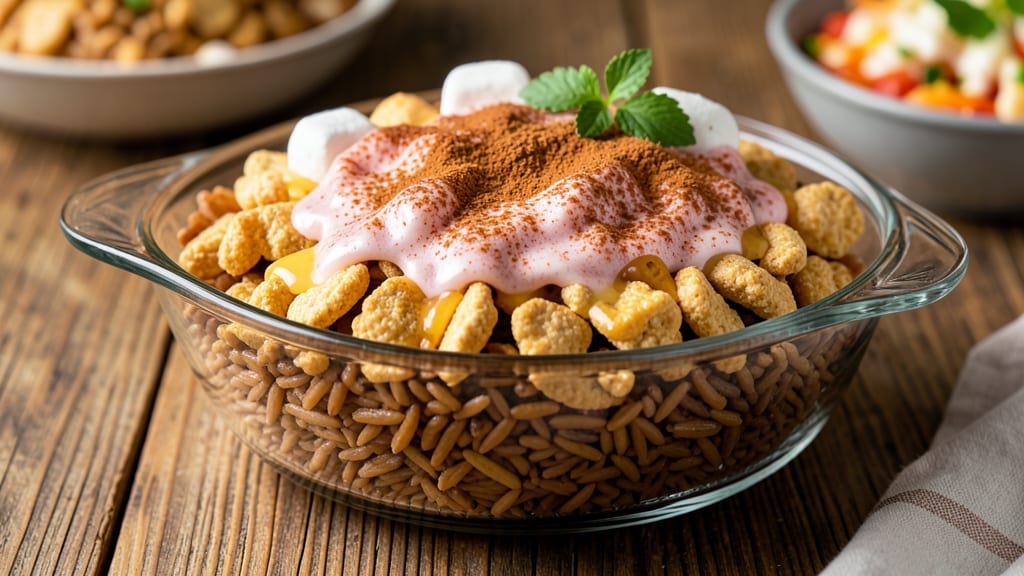 Brown Rice Krispies Treats Recipe: Warm Vanilla Rice Crunch With Marshmallow Swirls