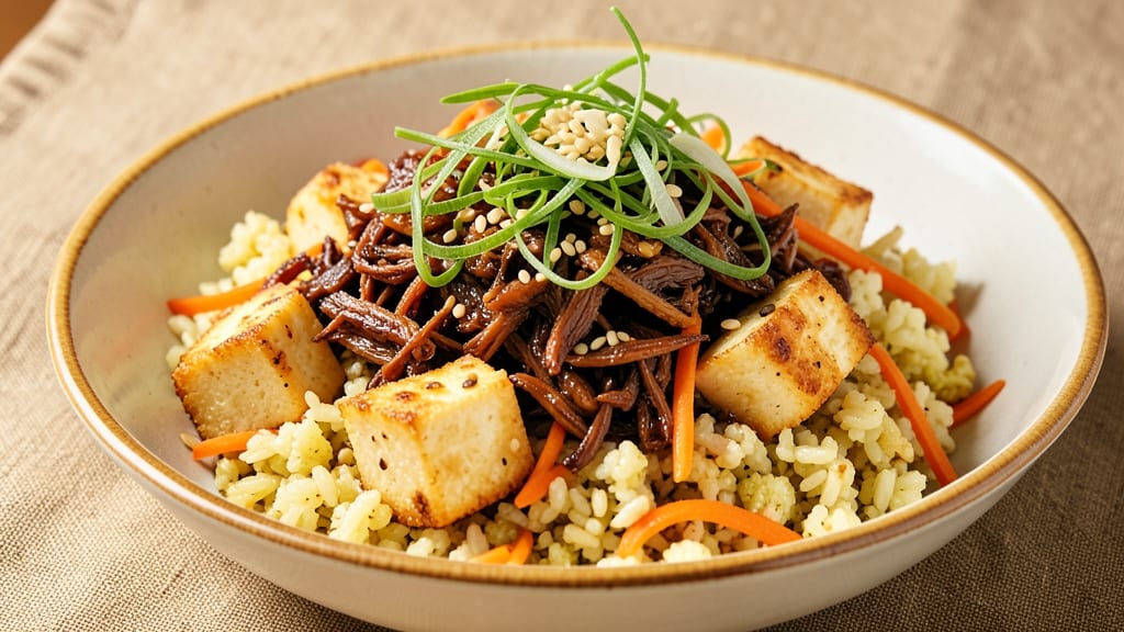 Cauliflower Fried Rice Recipe Vegan: Crispy-Topped, Umami-Packed One-Pan Meal