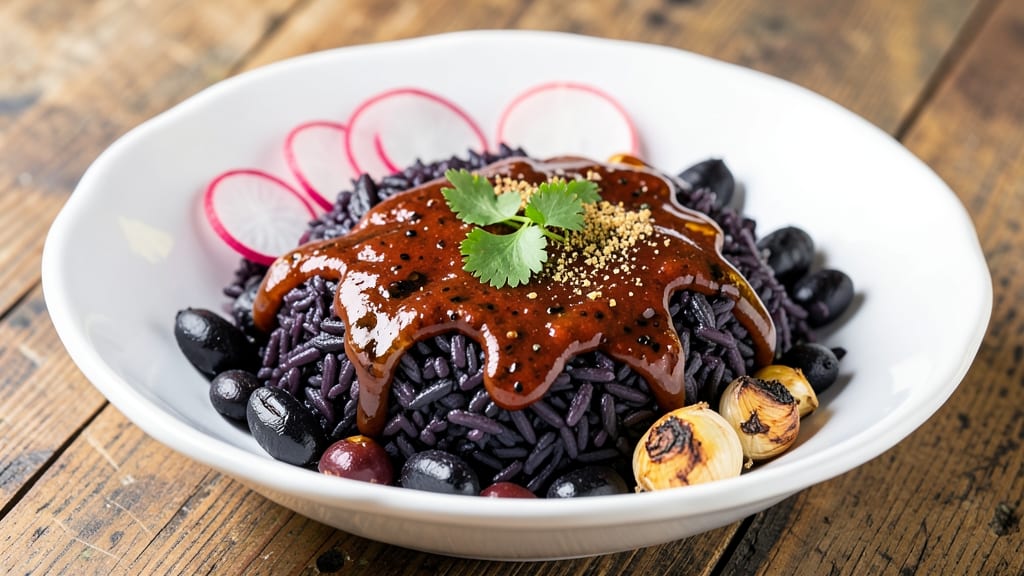 Black Rice Mexican Recipe: Deep Purple Grains With Smoky Chipotle Heat
