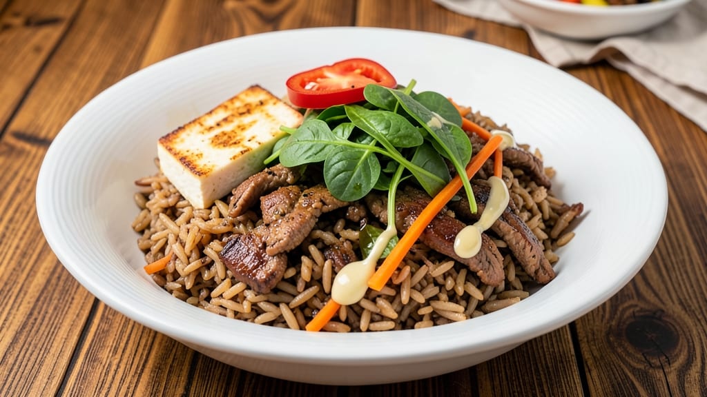 Brown Rice for Weight Loss Recipe: High-Protein Veggie-Packed Power Bowl