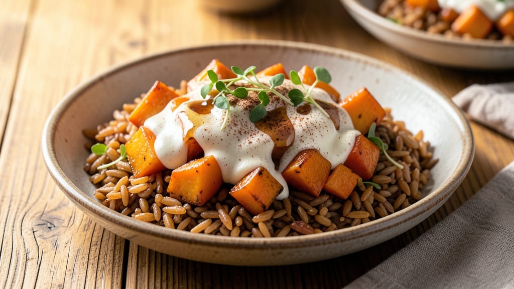 Brown Rice and Butternut Squash Recipe: Sweet-Spiced One-Pot Harmony
