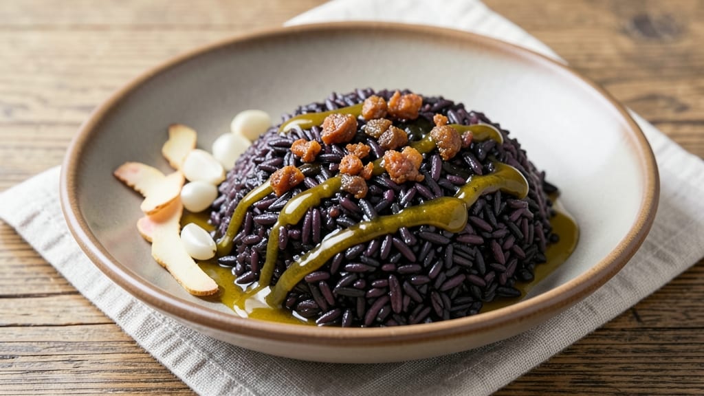 Black Rice Cooking Recipe: Deep Purple Grains With Nutty Earthy Flavor