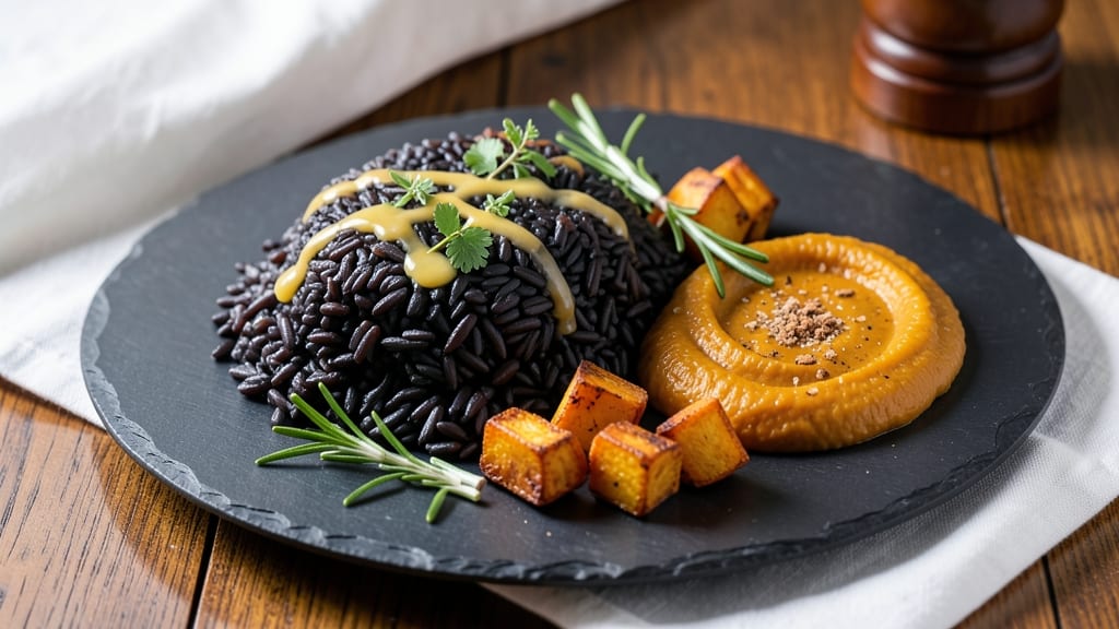 Black Rice and Butternut Squash Recipe: Earthy Purple Grains Meets Roasted Sweetness