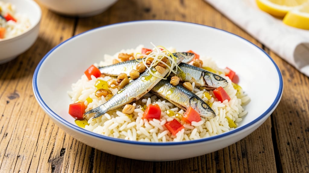 Canned Sardines and Rice Recipe: Mediterranean-Inspired One-Pot Protein Power