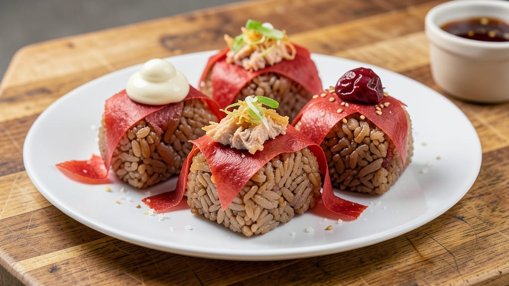 Brown Rice Onigiri Recipe: Handheld Japanese Rice Balls With Umami Fillings