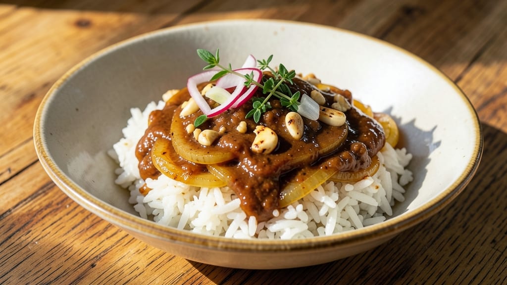 Caribbean Jerk Rice Recipe: Smoky-Spiced One-Pot with Pungent Thyme & Scallion