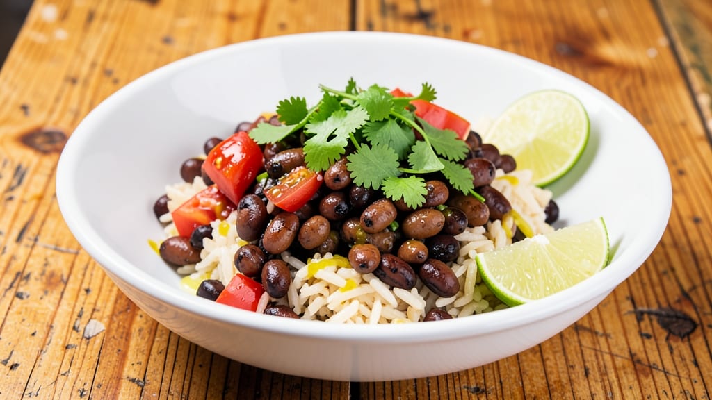 Black Beans, Rice, Cilantro, and Lime Recipe: Zesty One-Pot Fiesta in 25 Minutes