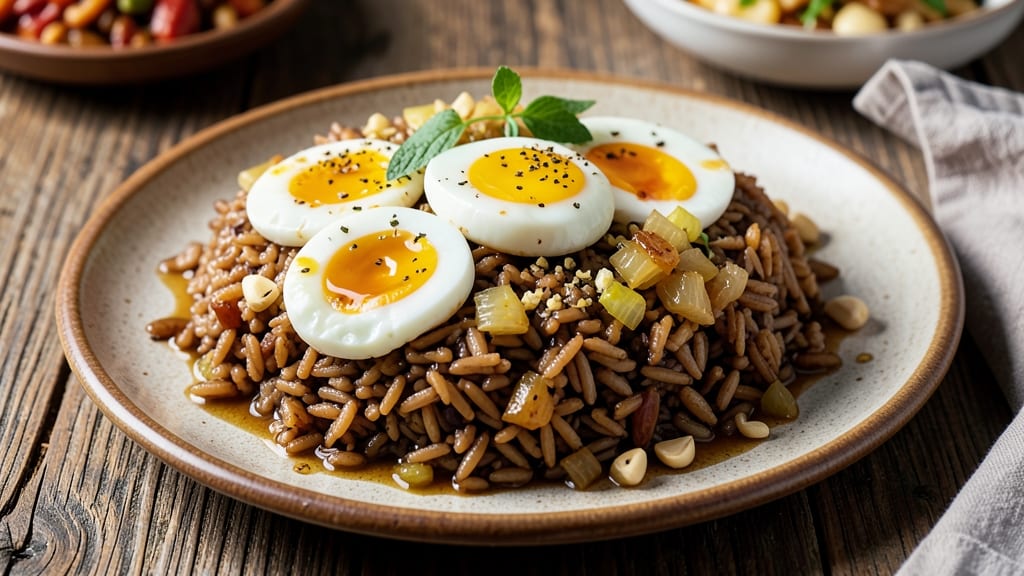 Brown Rice and Egg Recipe: Savory One-Pan Protein Powerhouse