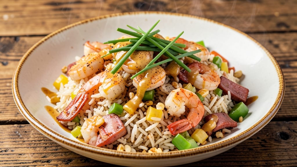 Cajun Seafood Fried Rice Recipe: Spicy Shrimp and Sausage Stir-Fry Magic