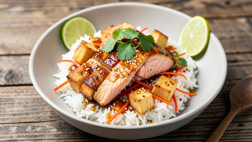 California Rice Bowl Recipe: Asian-Inspired Flavor Fusion in One Pan