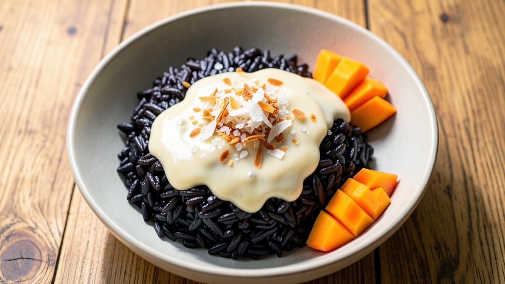 Black Glutinous Rice Biko Recipe: Sticky, Caramelized Coconut Delight