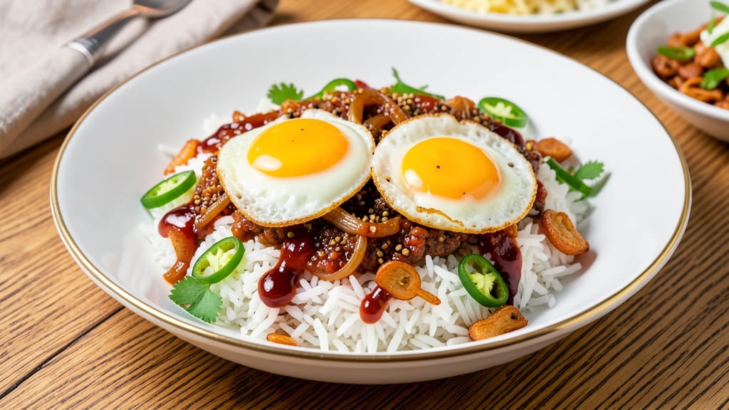 Bombay Rice Recipe: Saffron-Infused Spice and Eggy Richness