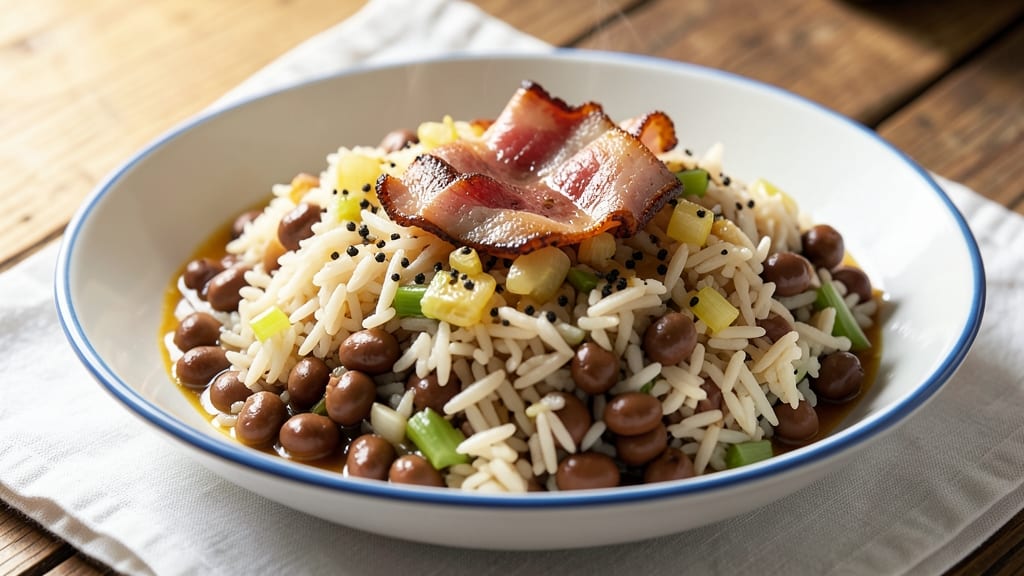 Black Eyed Peas, Rice, and Ham Recipe: Southern Sunday Table Staple