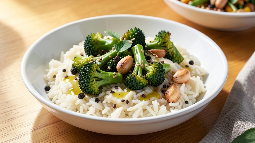Broccoli and Rice Recipe No Cheese: Crisp-Tender Veggie and Grain Harmony