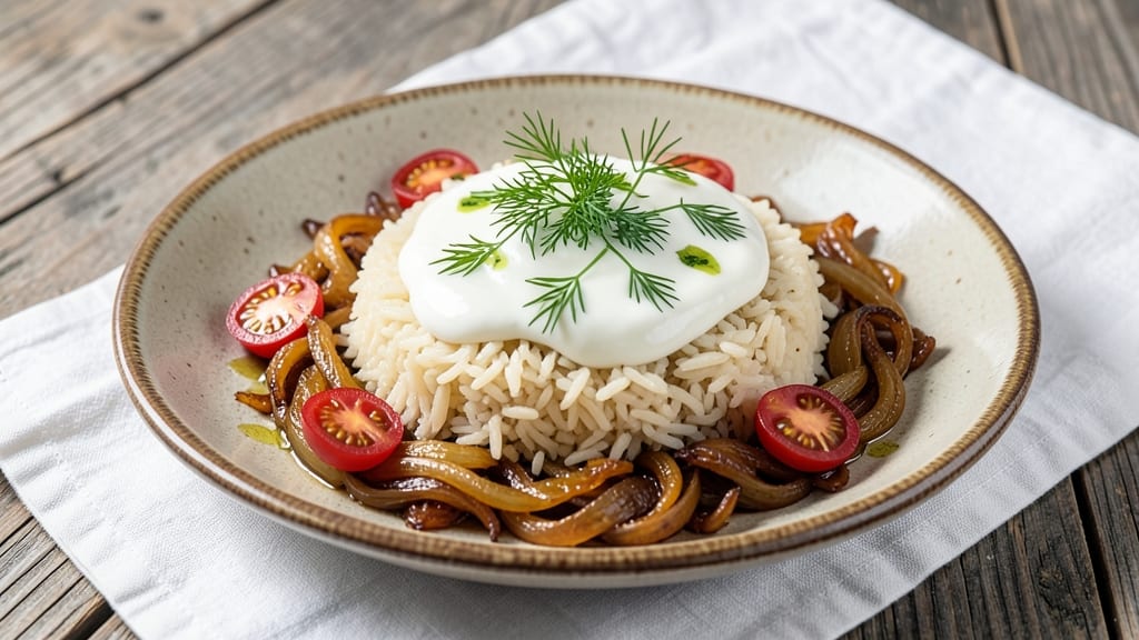 Bulgarian Rice Recipe: Savory Yogurt and Herb Pilaf Magic