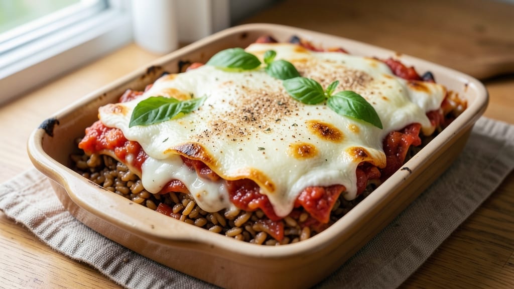 Brown Rice Lasagna Recipe: Layered Heartiness Without the Heavy Carbs
