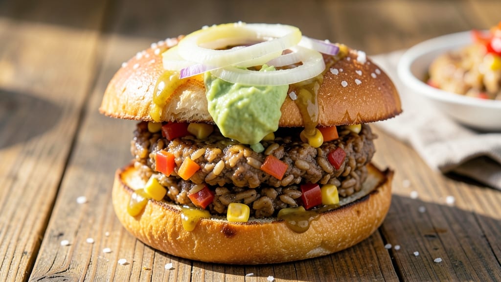 Brown Rice and Veggie Burger Recipe: Hearty Plant-Based Patties With Crispy Crusts