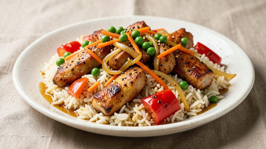 Bulk Fried Rice Recipe: One-Pan Protein Powerhouse for Crowds