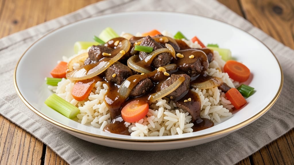 Butter Rice With Beef Consommé Recipe: Rich Umami Depth in One Pot