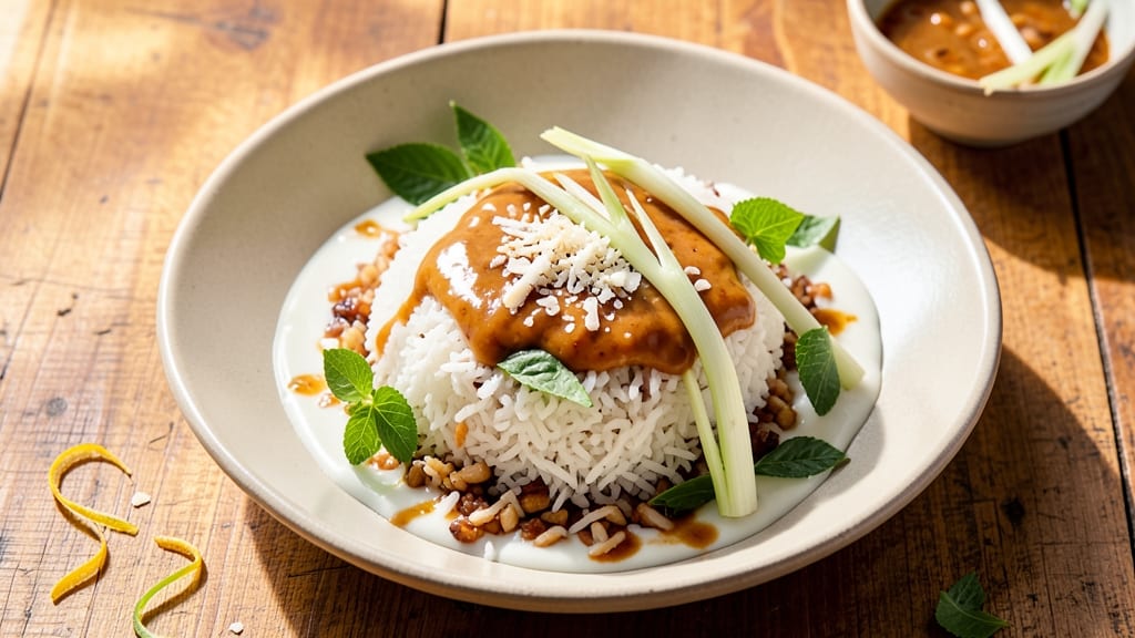 Cambodian Rice Recipe: Fragrant Jasmine and Coconut Cream Harmony