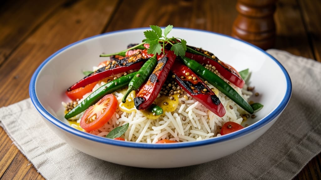 Capsicum Rice Recipe in Tamil: Spicy South Indian Flavor in One Pot