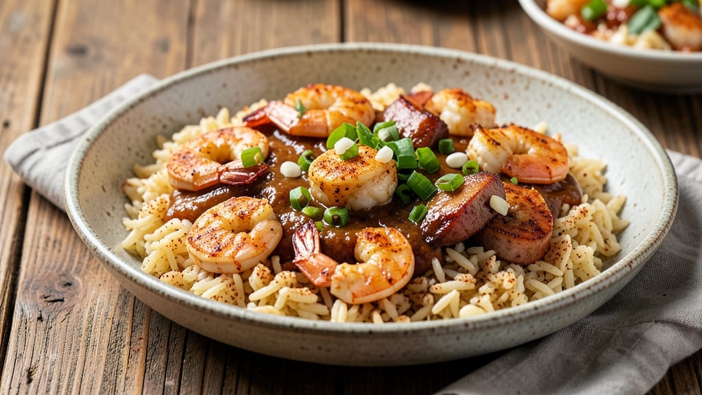 Cajun Shrimp Sausage and Rice Recipe: One-Pan Spice-Crusted Feast in 30 Minutes