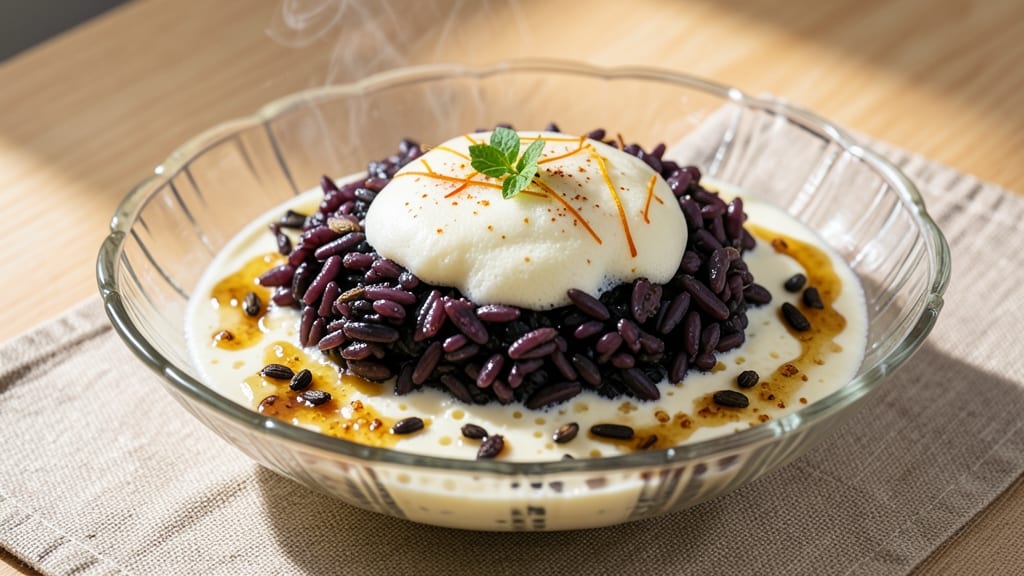 Black Rice Kheer Recipe: Fragrant Cardamom-Spiced Milk Pudding