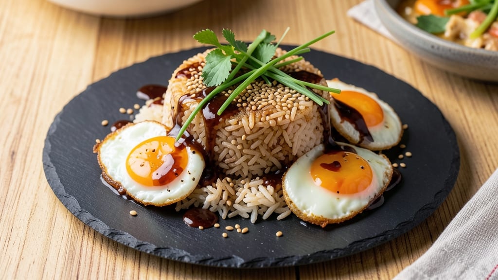 Chao Fan Fried Rice Recipe: Wok-Hei Rice with Crispy Egg and Savory Soy Sauce