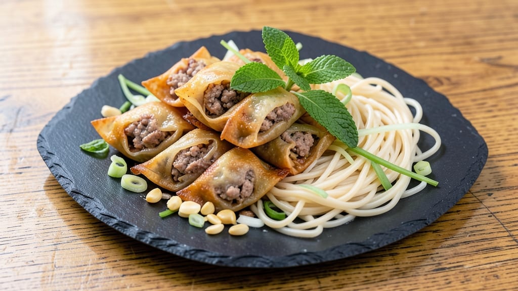 Cha Gio Recipe With Rice Paper: Crispy Rolls Stuffed With Juicy Pork and Mint