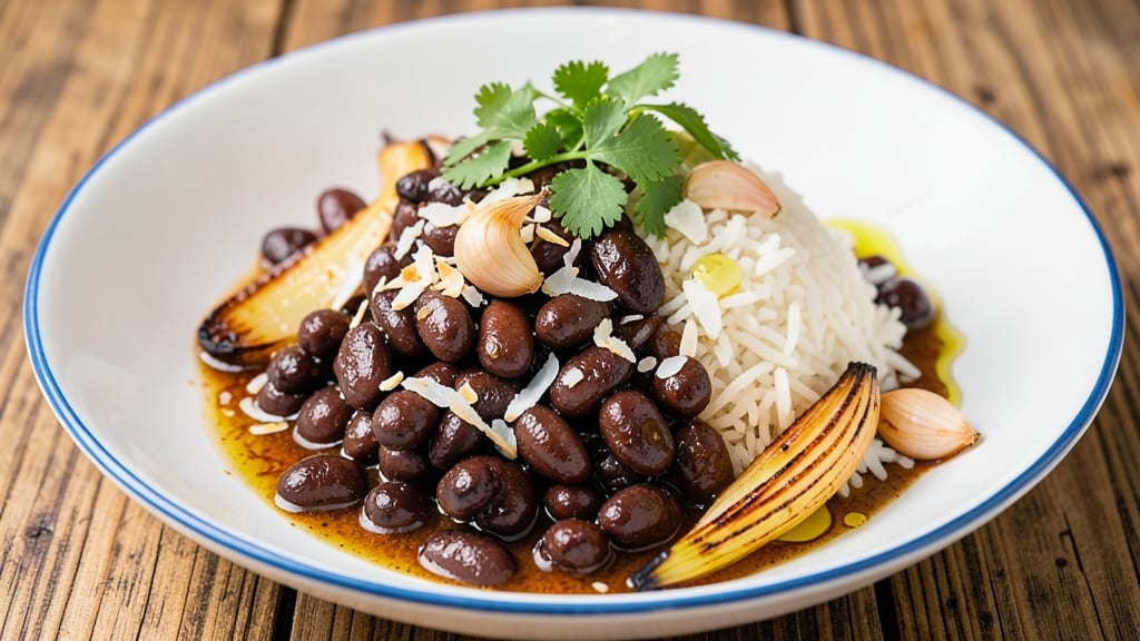 Brazilian Black Beans and Rice Recipe: Smoky Coconut-Spiced Feijoada Fusion