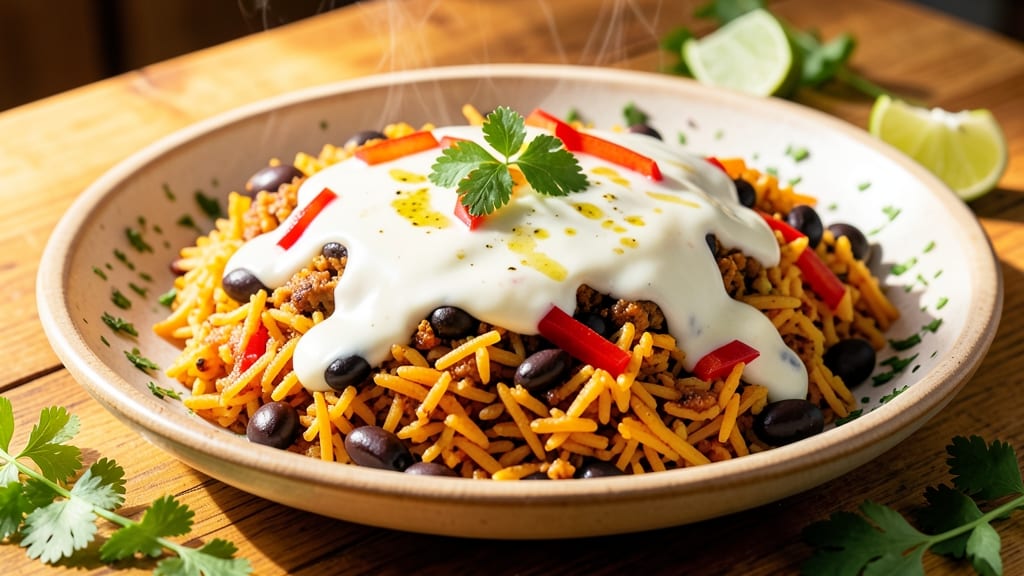 Caribbean Yellow Rice and Beans Recipe: Turmeric-Infused One-Pot Magic