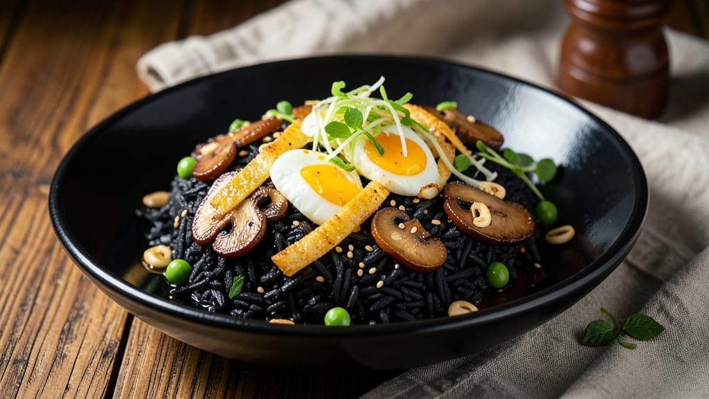 Black Fried Rice Recipe: Wok-Hot Crispy Eggs and Peas Every Time