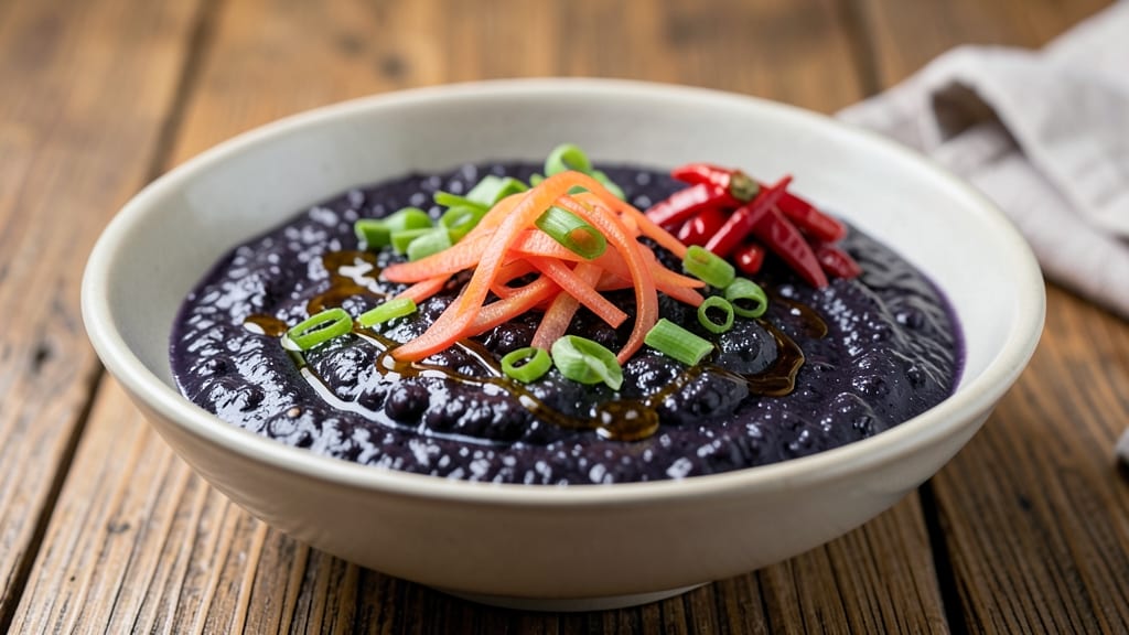 Black Rice Congee Recipe: Silky Porridge with Earthy Antioxidant Depth